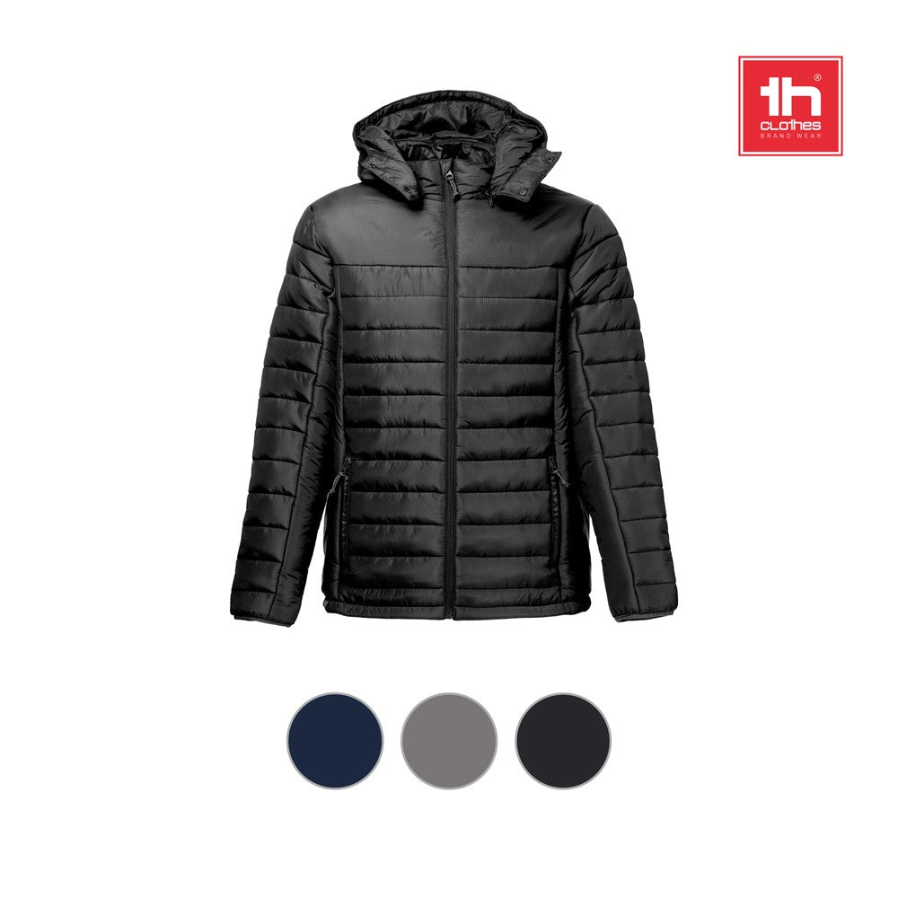 THC SHIELD promotional jacket with custom logo branding