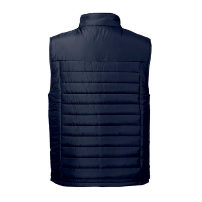 THC CLOUD promotional jacket in navy blue (detail view) with custom logo branding