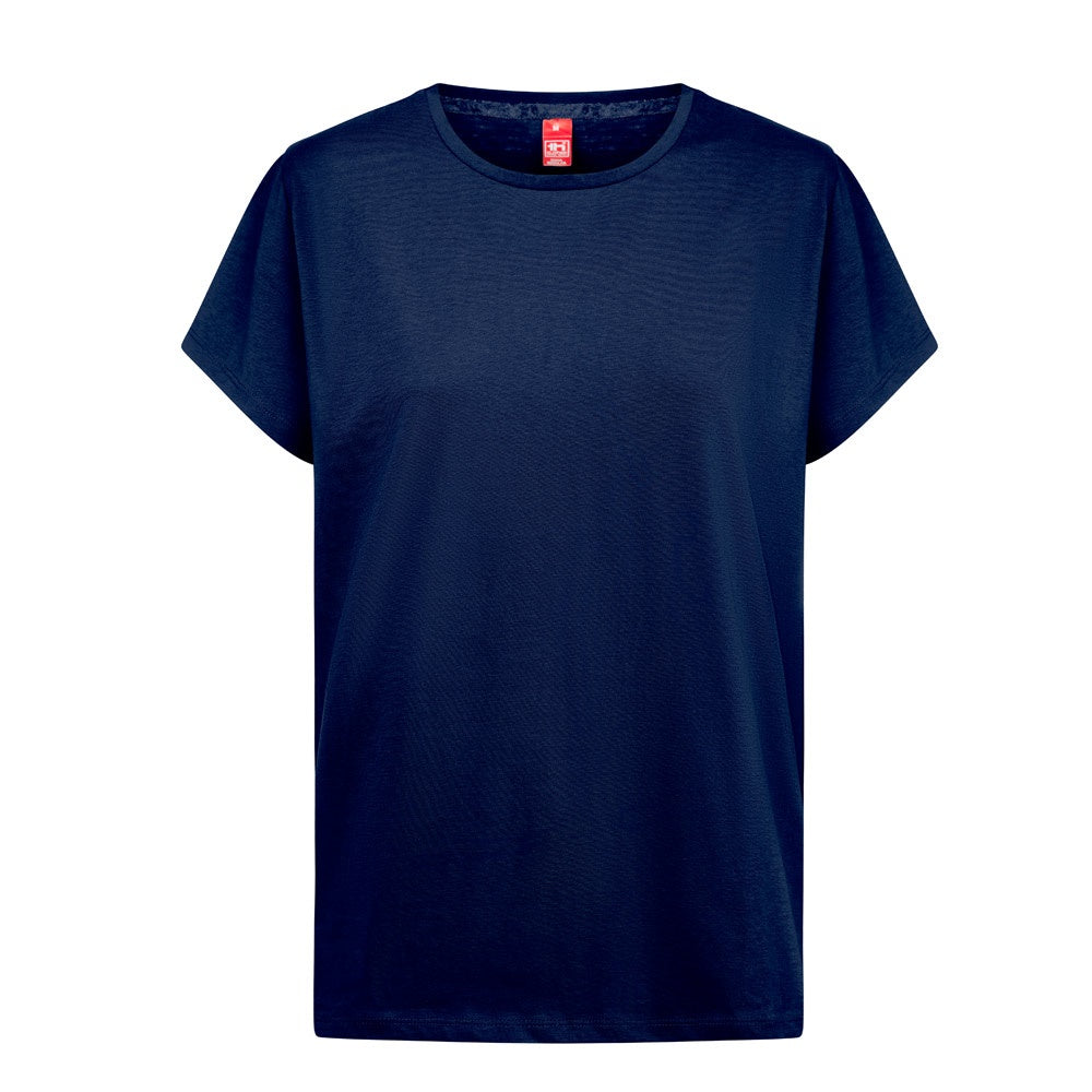 THC SOFIA REGULAR promotional t-shirt in blue with custom logo branding