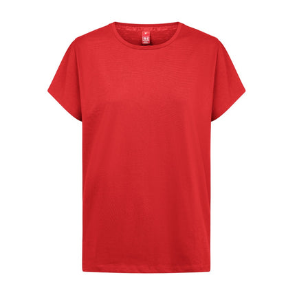 THC SOFIA REGULAR promotional t-shirt in red with custom logo branding