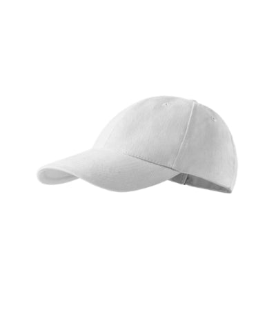 MALFINI 6P KIDS Kids' cap in white - promotional clothing printed with your company logo