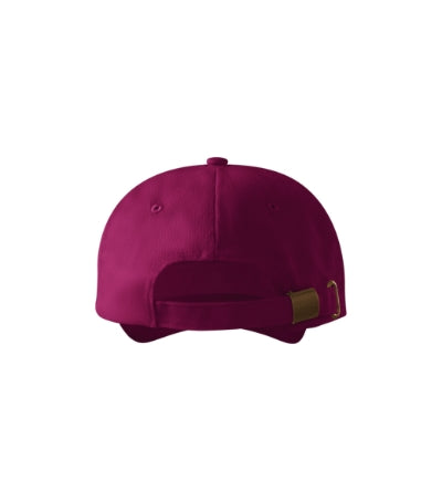 MALFINI 6P Unisex cap in rhododendron - promotional clothing printed with your company logo
