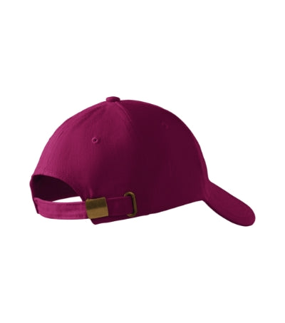 MALFINI 6P Unisex cap in rhododendron - promotional clothing printed with your company logo
