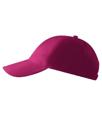 MALFINI 6P Unisex cap in rhododendron - promotional clothing printed with your company logo