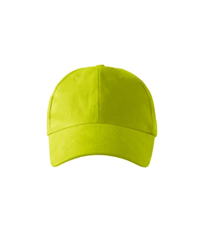 MALFINI 6P Unisex cap in lime punch - promotional clothing printed with your company logo