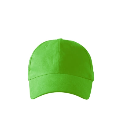 MALFINI 6P Unisex cap in apple green - promotional clothing printed with your company logo