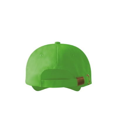 MALFINI 6P Unisex cap in apple green - promotional clothing printed with your company logo