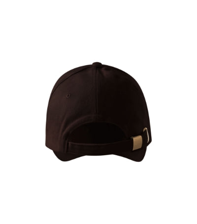 MALFINI SANDWICH 6P Unisex cap in coffee - promotional clothing printed with your company logo