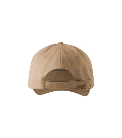 MALFINI 5P Unisex cap in sand - promotional clothing printed with your company logo