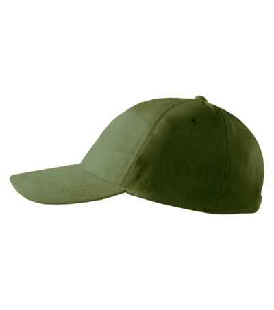 MALFINI 5P Unisex cap in khaki - promotional clothing printed with your company logo