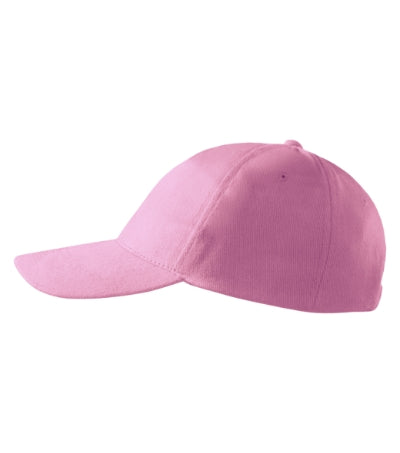 MALFINI 5P Unisex cap in pink - promotional clothing printed with your company logo