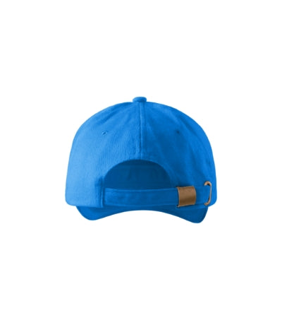 MALFINI 5P Unisex cap in snorkel blue - promotional clothing printed with your company logo