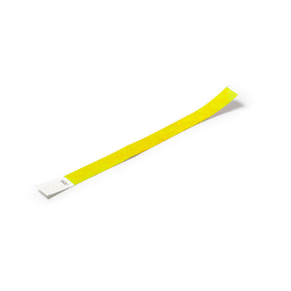 Stamina DRILO Synthetic fibre wristband in yellow - promotional merchandise printed with your company logo