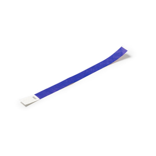 Stamina DRILO Synthetic fibre wristband in royal blue - promotional merchandise printed with your company logo