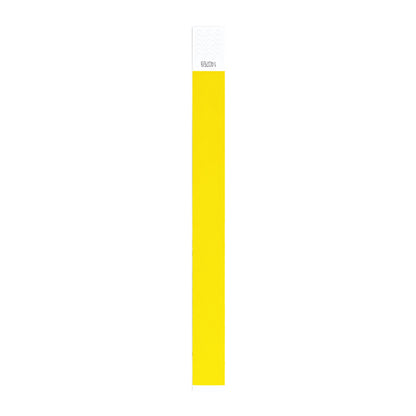 Stamina PARTY Synthetic fibre wristband in yellow - promotional merchandise printed with your company logo