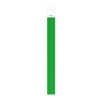 Stamina PARTY Synthetic fibre wristband in fern green - promotional merchandise printed with your company logo