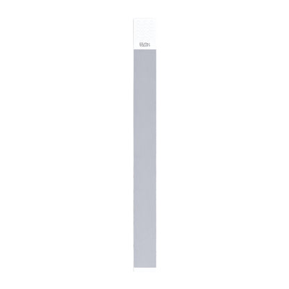 Stamina PARTY Synthetic fibre wristband in light grey - promotional merchandise printed with your company logo