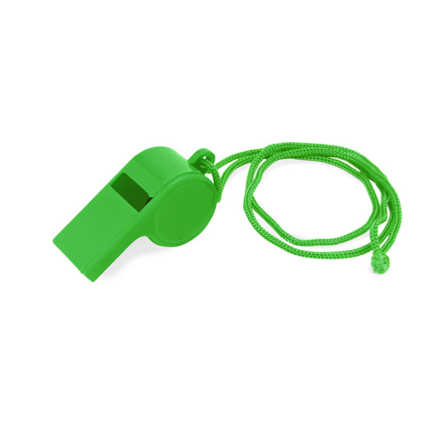 Stamina CARNIVAL Plastic whistle in fern green - promotional merchandise printed with your company logo