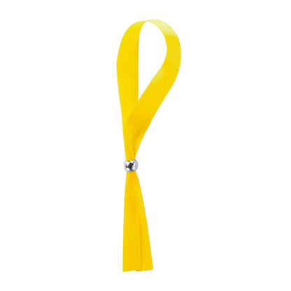 Stamina FETE Polyester wristband in yellow - promotional merchandise printed with your company logo