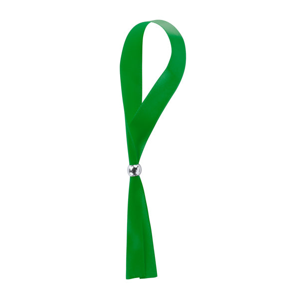 Stamina FETE Polyester wristband in fern green - promotional merchandise printed with your company logo