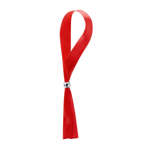 Stamina FETE Polyester wristband in red - promotional merchandise printed with your company logo