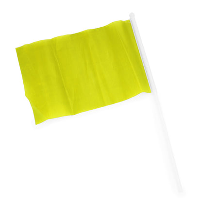 Stamina CELEB 170T polyester () flag in yellow - promotional merchandise printed with your company logo