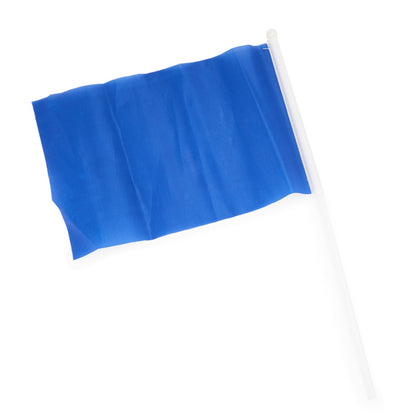 Stamina CELEB 170T polyester () flag in royal blue - promotional merchandise printed with your company logo