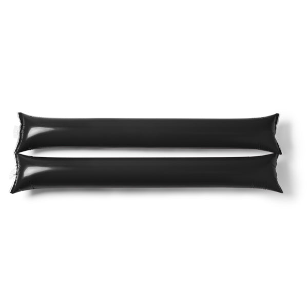 Stamina JAMBOREE Plastic inflatable mat in black - promotional merchandise printed with your company logo
