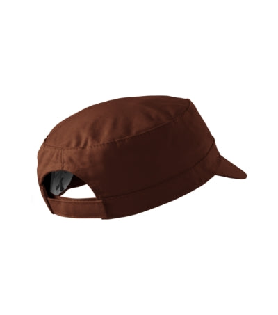 MALFINI LATINO Unisex cap in chocolate - promotional clothing printed with your company logo