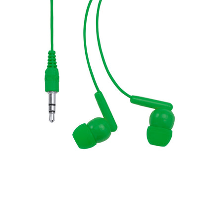 Stamina PUNK A transparent PVC headset in fern green - promotional merchandise printed with your company logo