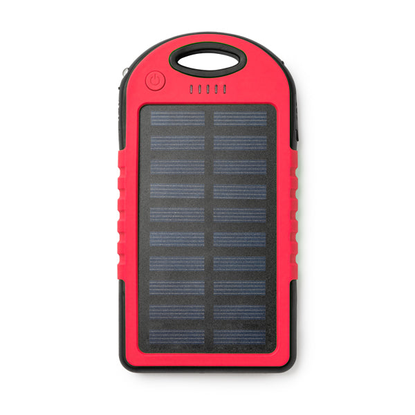 Stamina DROIDE Power bank 4000 mAh in red - promotional merchandise printed with your company logo