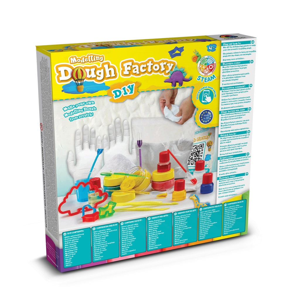 Modeling Dough Factory Kit I promotional game in assorted (detail view) with custom logo branding