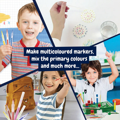 DIY Pen Factory Kit I promotional game in assorted (detail view) with custom logo branding