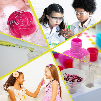 Perfume & Soap Factory Kit I promotional game in assorted (detail view) with custom logo branding
