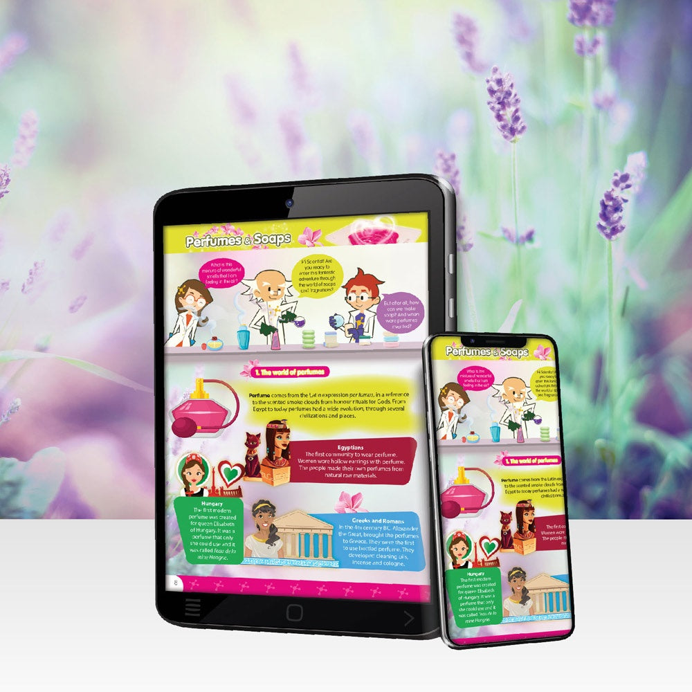 Perfume & Soap Factory Kit I promotional game in assorted with custom logo branding