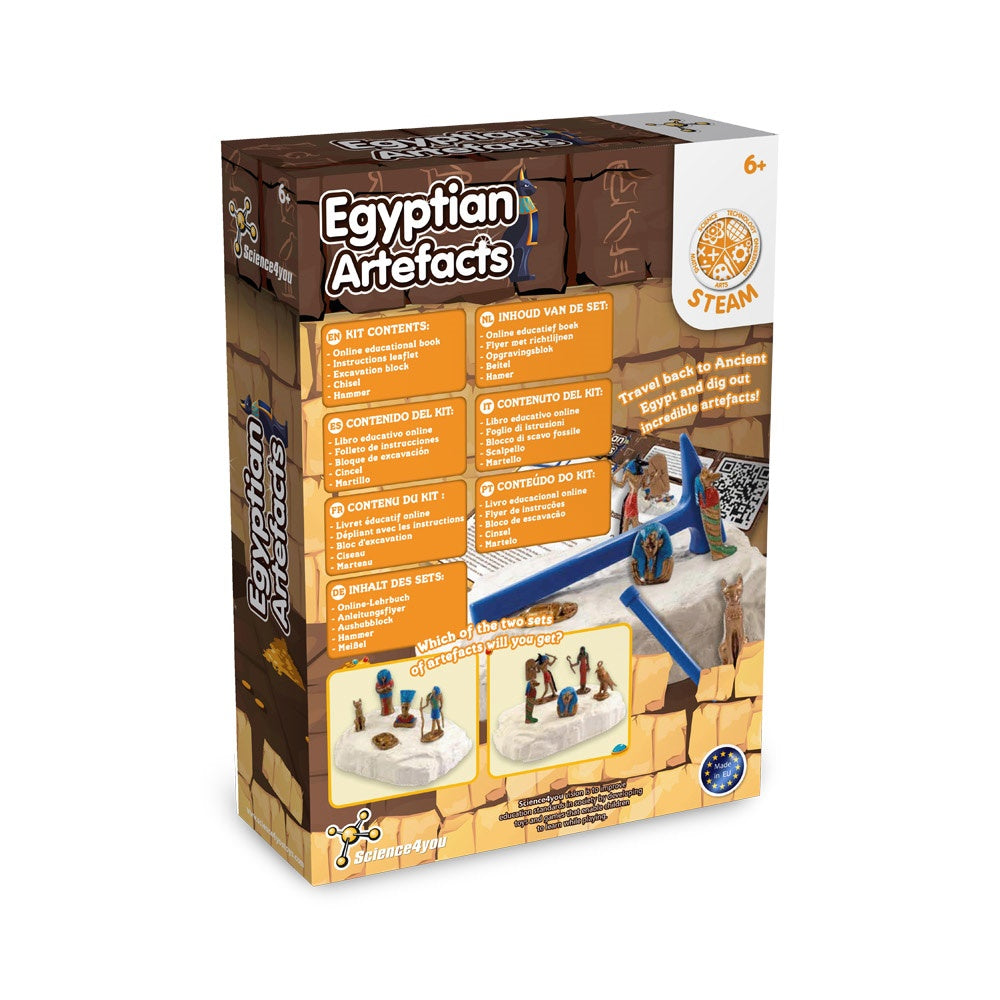 Ancient Egypt Excavation Kit I promotional game in assorted (detail view) with custom logo branding