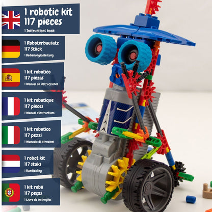 DELTABOT promotional game in assorted (detail view) with custom logo branding