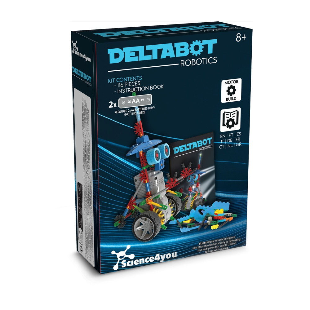DELTABOT promotional game in assorted (detail view) with custom logo branding