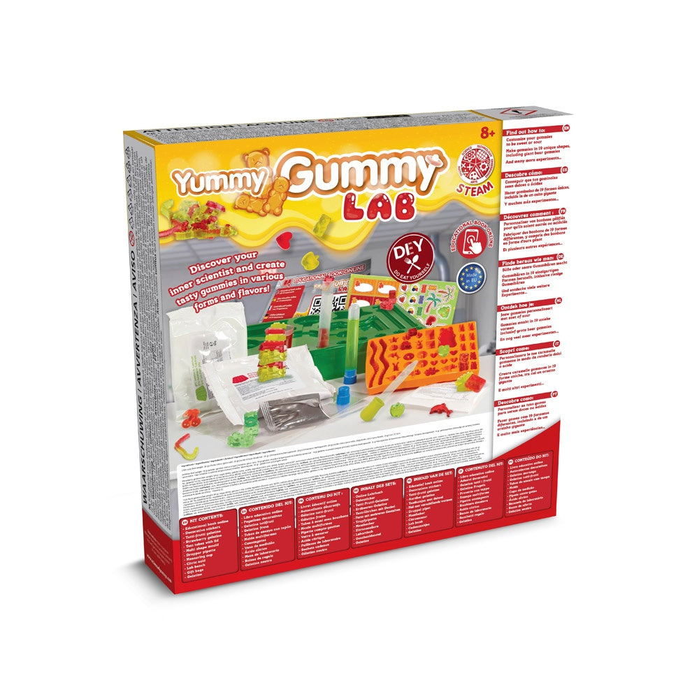 GUMMY FACTORY promotional game in assorted (detail view) with custom logo branding