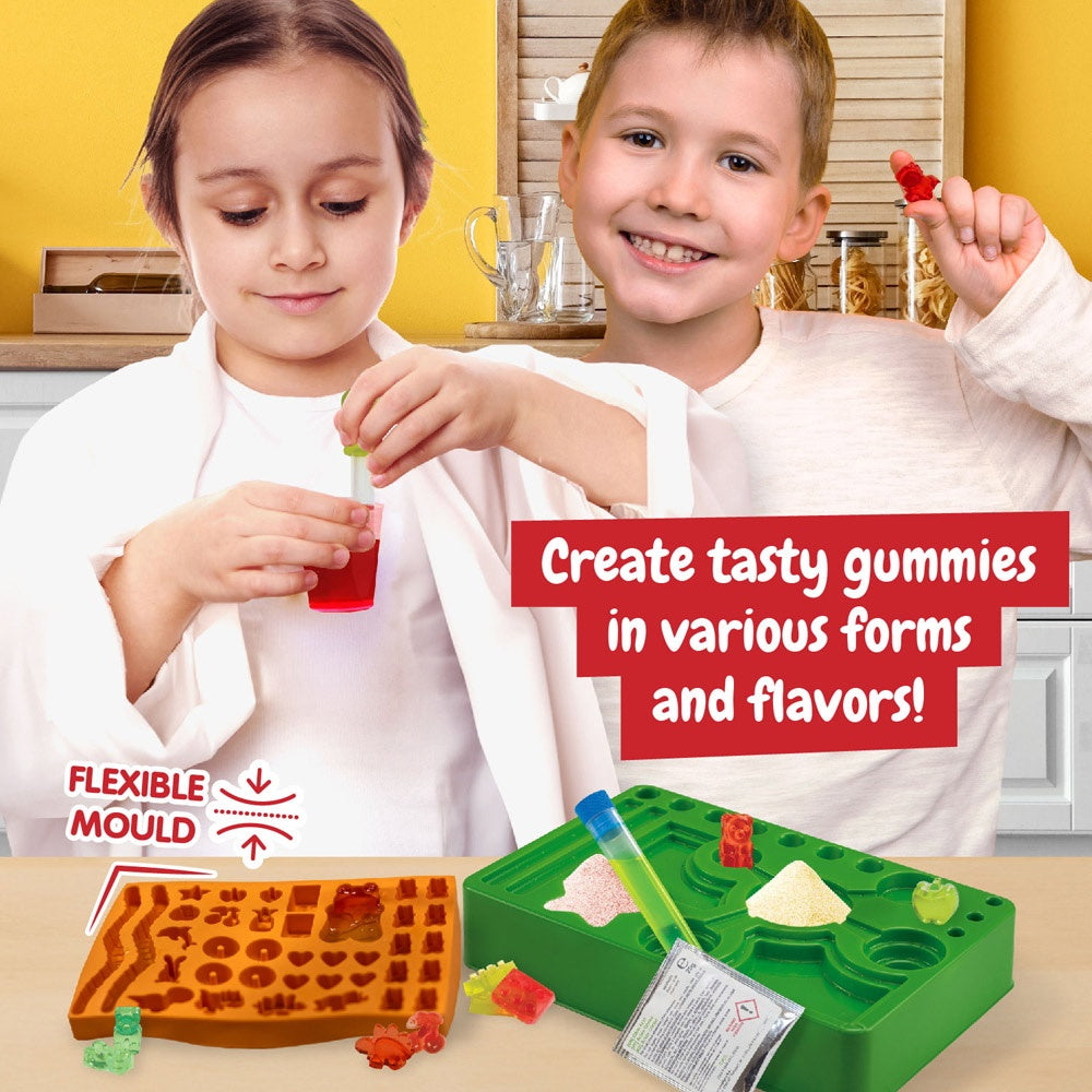 GUMMY FACTORY promotional game in assorted (detail view) with custom logo branding