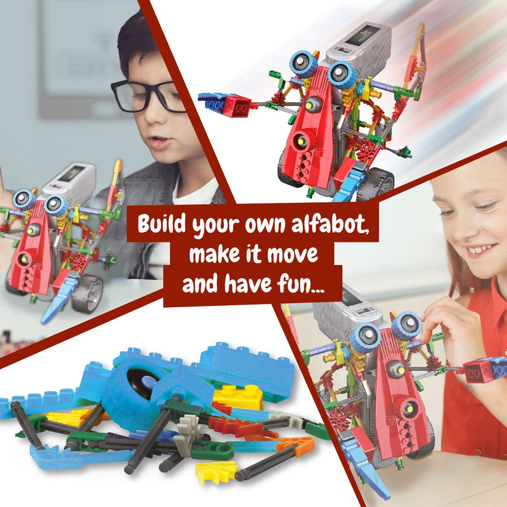 ALFABOT promotional game in assorted (detail view) with custom logo branding