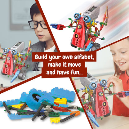 ALFABOT promotional game in assorted (detail view) with custom logo branding