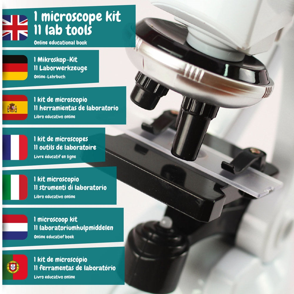MICROSCOPE promotional game in assorted (detail view) with custom logo branding