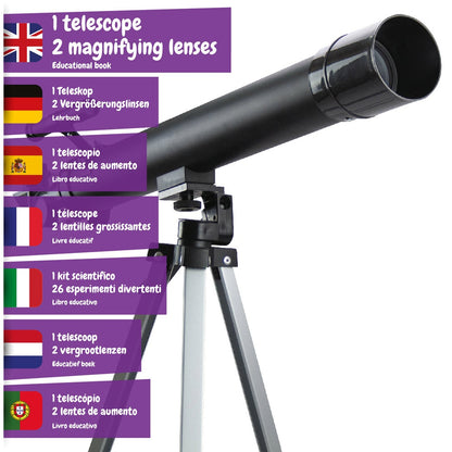 TELESCOPE promotional game in assorted (detail view) with custom logo branding