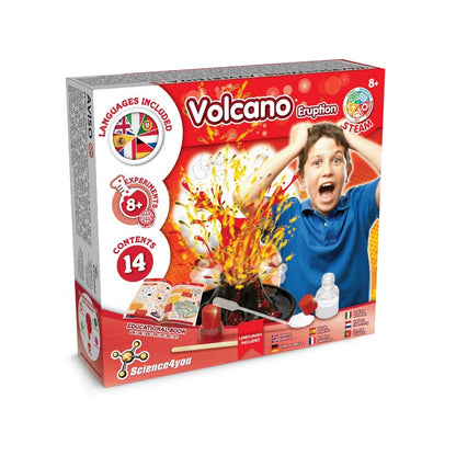 VOLCANIC ERUPTION GAME promotional game (complete set view) with custom logo branding