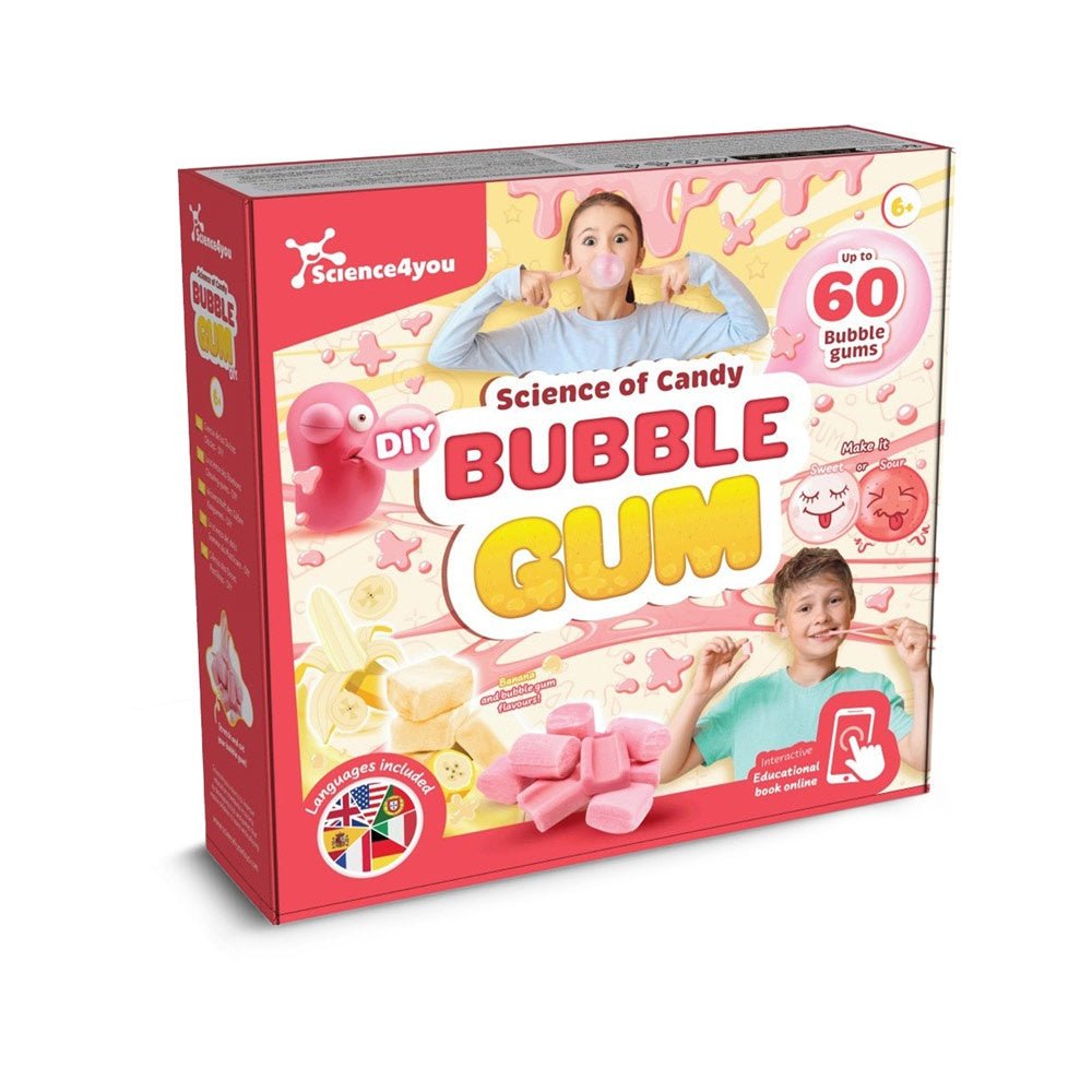 GUM FACTORY promotional game (complete set view) with custom logo branding