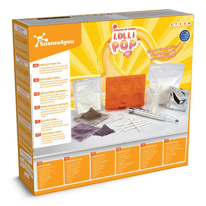 LOLLIPOP FACTORY promotional game in assorted (detail view) with custom logo branding