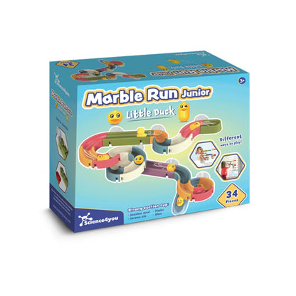 MARBLES CIRCUITS promotional game (complete set view) with custom logo branding