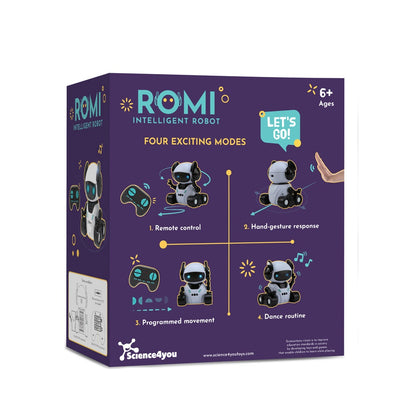 ROMI INTELLIGENT ROBOT promotional game in assorted (detail view) with custom logo branding