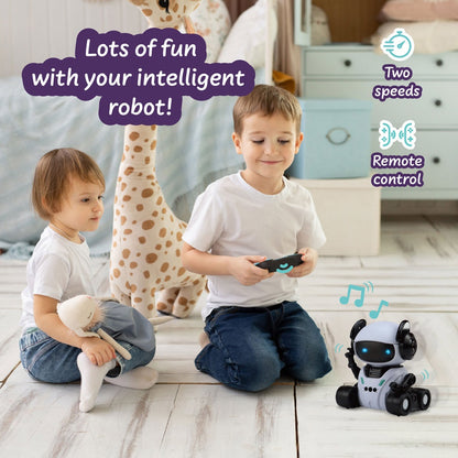 ROMI INTELLIGENT ROBOT promotional game in assorted (detail view) with custom logo branding